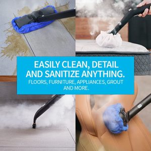 Dupray Neat Steam Cleaner in use.