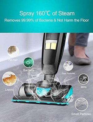 Fivefine Steam Cleaner in action.
