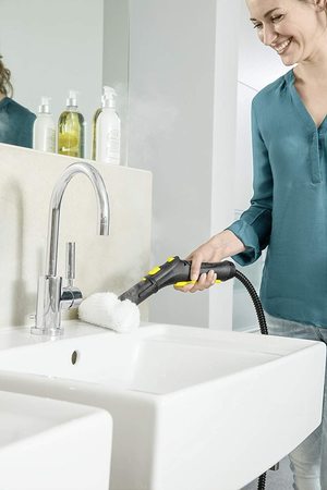 Karcher SC4 EasyFix Premium Steam Cleaner as a hand-held cleaner.
