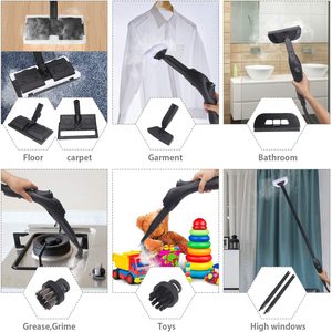MLMLANT Steam Cleaner's various uses.