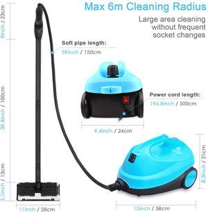 MLMLANT Steam Cleaner's measurements.