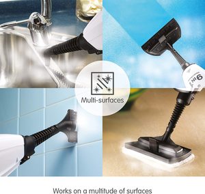 Morphy Richards 9-in-1 Steam Cleaner's surfaces.