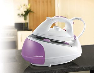 Morphy Richards Jet Steam Generator Iron on display.