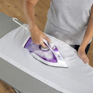 Morphy Richards Turbo Glide Iron in use.
