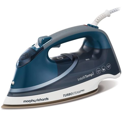 Morphy Richards Turbosteam Pro Steam Iron Main view of the Morphy Richards Turbosteam Pro Steam Iron.