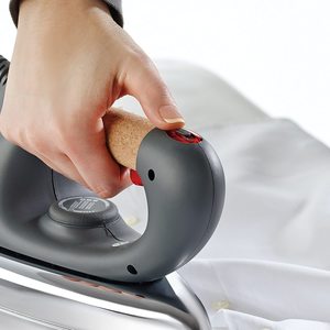 Polti Vaporella 505 Steam Generator Iron in use.