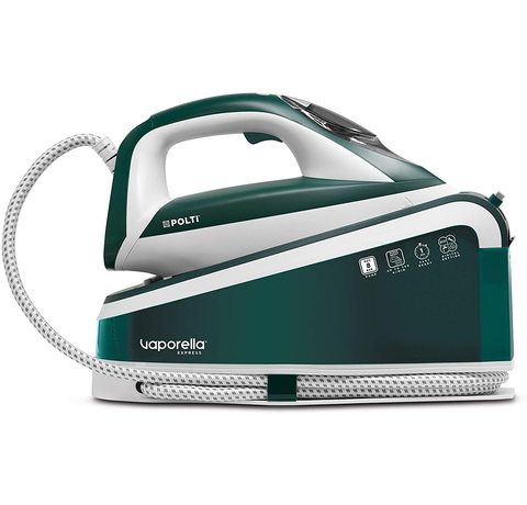 Main view of the Polti Vaporella Express Steam Generator Iron.