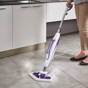 Polti Vaporetto Steam Cleaner in use.
