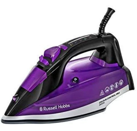 Main view of the Russell Hobbs Colour Control Iron.