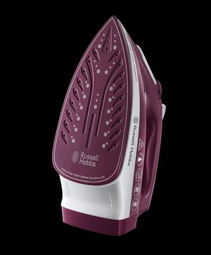 Russell Hobbs Light and Easy Brights Iron's soleplate.