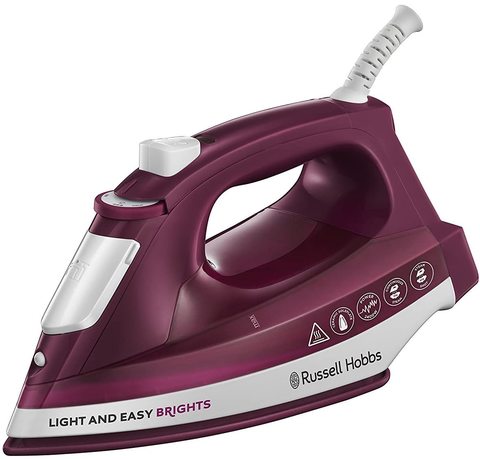 Russell Hobbs Light and Easy Brights Iron Main view of the Russell Hobbs Light and Easy Brights Iron.