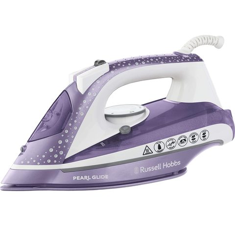 Main view of the Russell Hobbs Pearl Glide Steam Iron.