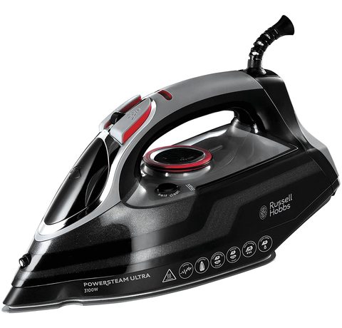 Main view of the Russell Hobbs Powersteam Ultra Steam Iron.