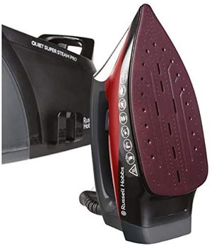 Russell Hobbs Quiet Super Steam Pro Iron's soleplate.
