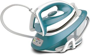 Side view of the Tefal Express Compact Steam Generator Iron.