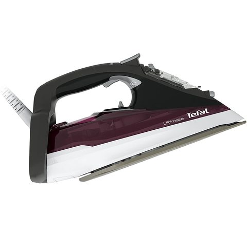 Close up view of the Tefal Ultimate Anti-Scale Steam Iron.