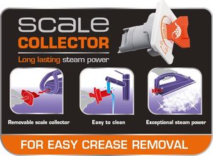 Tefal Ultraglide Steam Iron's limescale collector.